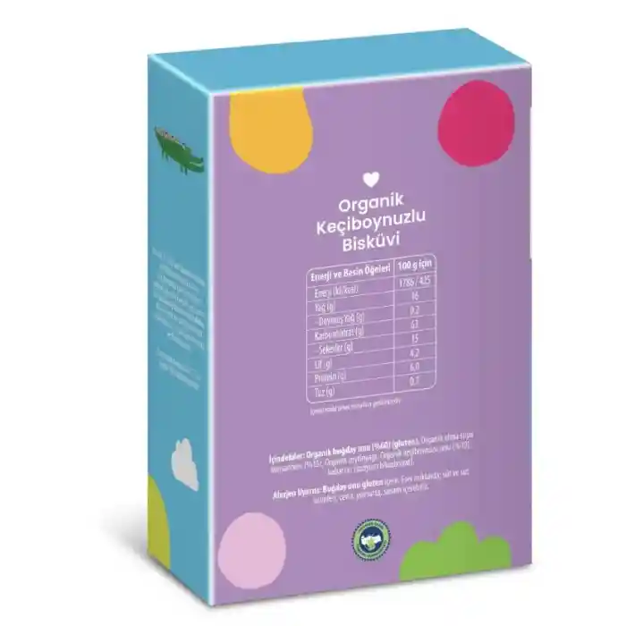 Keçiboynuzlu Bisküvi 55gr