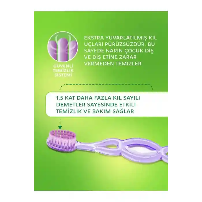 .Kids Ekstra Soft Diş Fırçası 3-7 Yaş