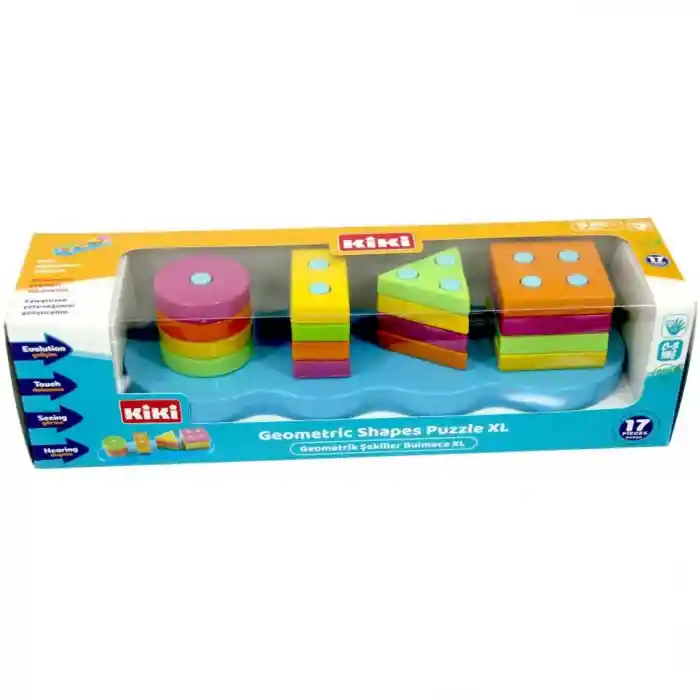 Kiki Geometrik Şekiller XL Bulmaca