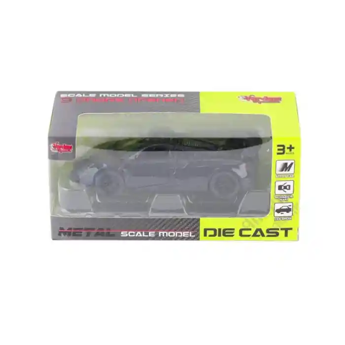 KM-36201A-Vardem Kutulu Çek Bırak 1:36 Metal Araba