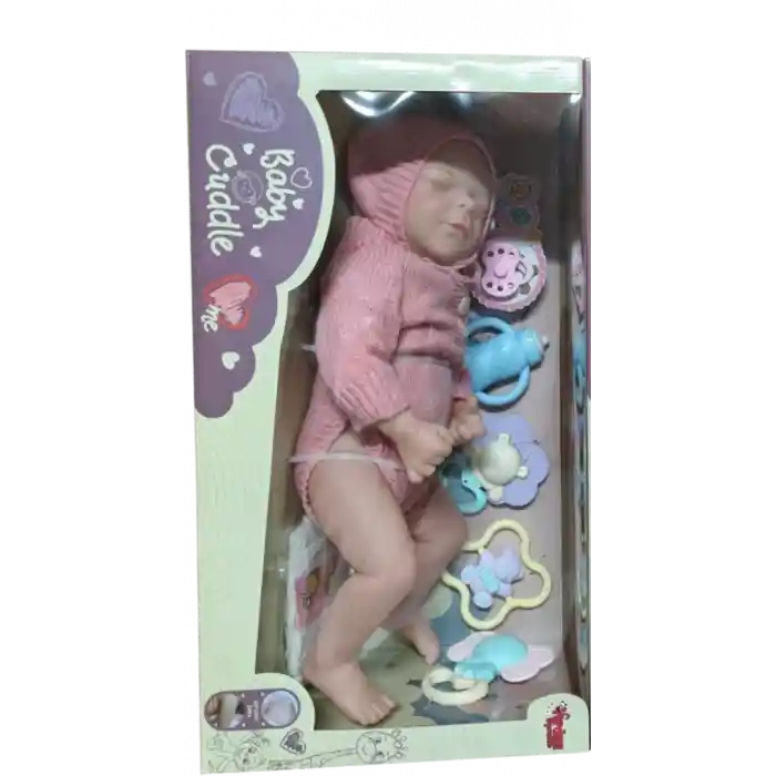 KNG-902-5 905-2 KUT 43 CM GERÇEKÇİ BEBEK VE