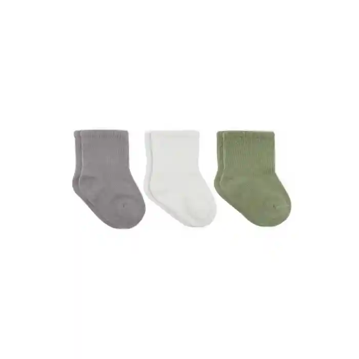 Koala Boy 3lü Penye Soket Çorap 10133 Gri