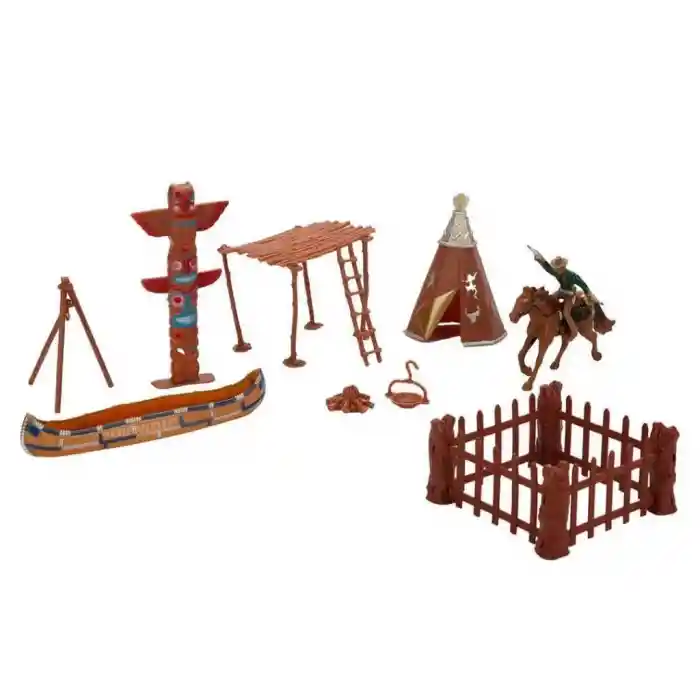 Kovboy Figürleri Oyun Seti