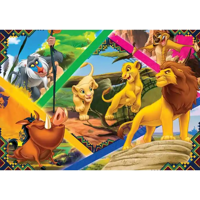 Ks Games 200 Parça Lion King Puzzle