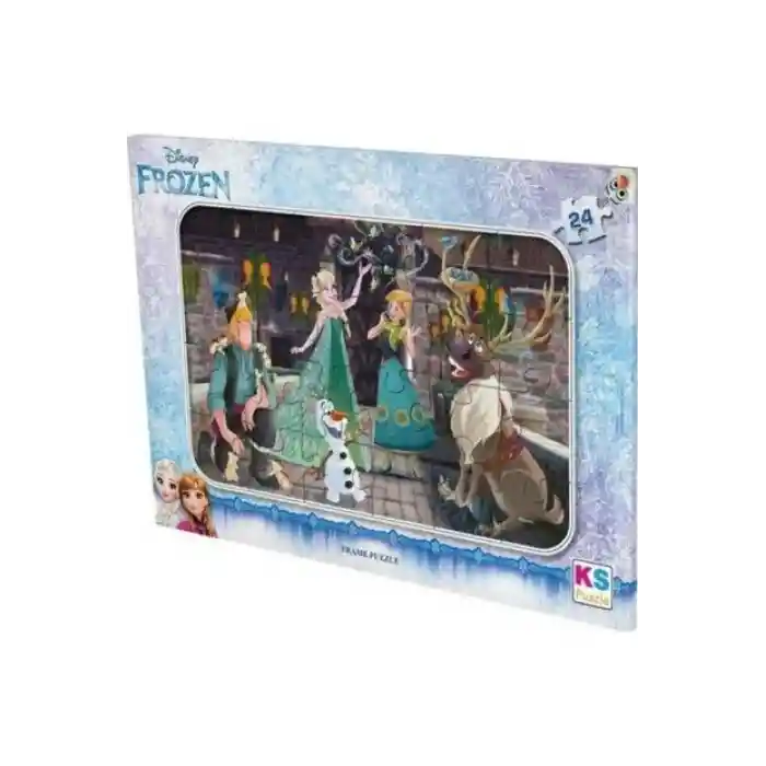 Ks Games 24 Parça Frozen Frame Puzzle