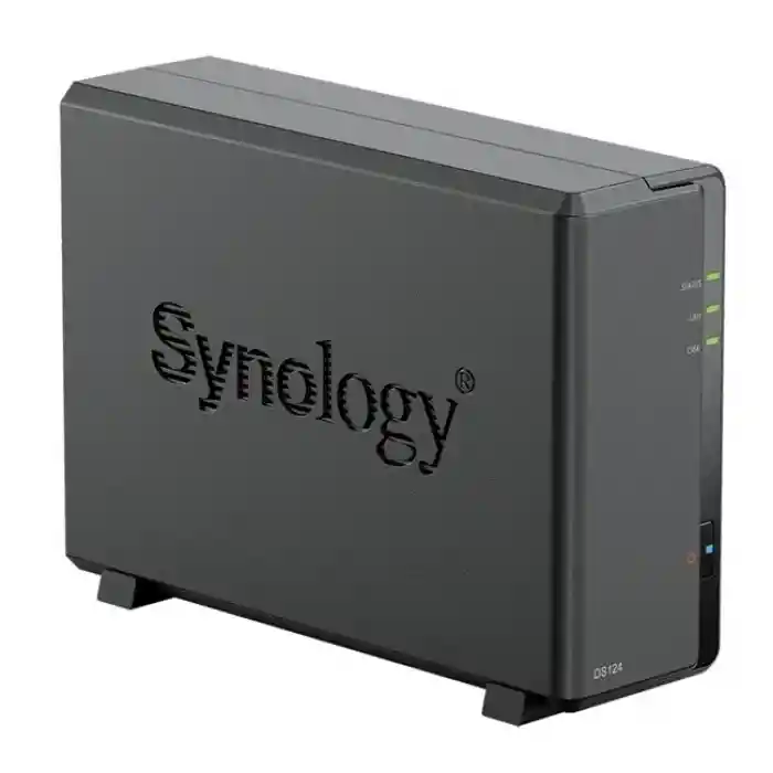 SYNOLOGY DS124 1 BAY 1xGLAN NAS DEPOLAMA ÜNİTESİ