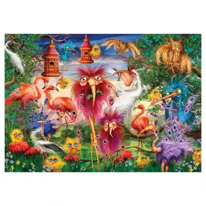 NessiWorld Ugly Birds 1000 Parça Puzzle