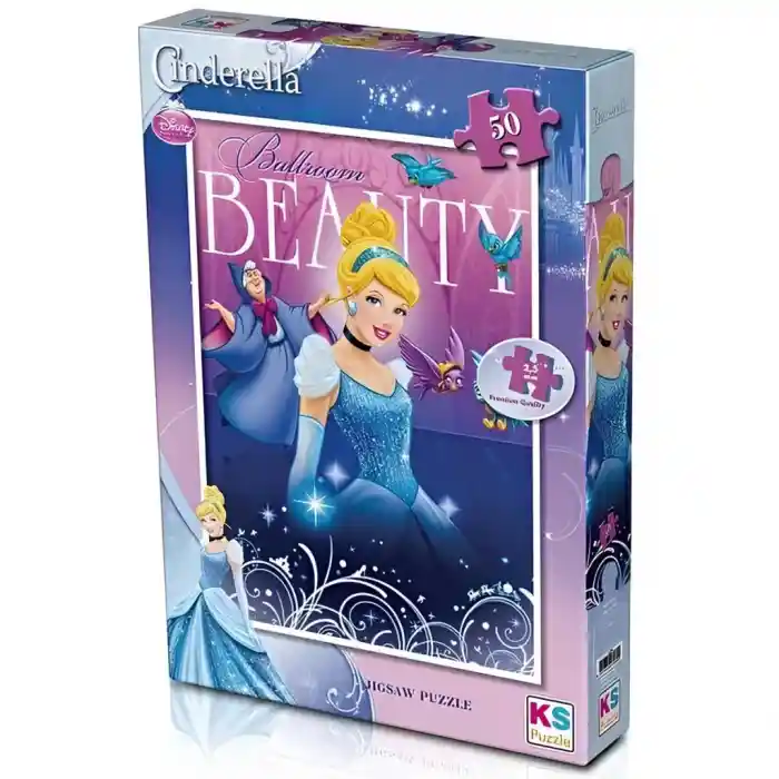 NessiWorld Games Cinderella 50 Parça Puzzle