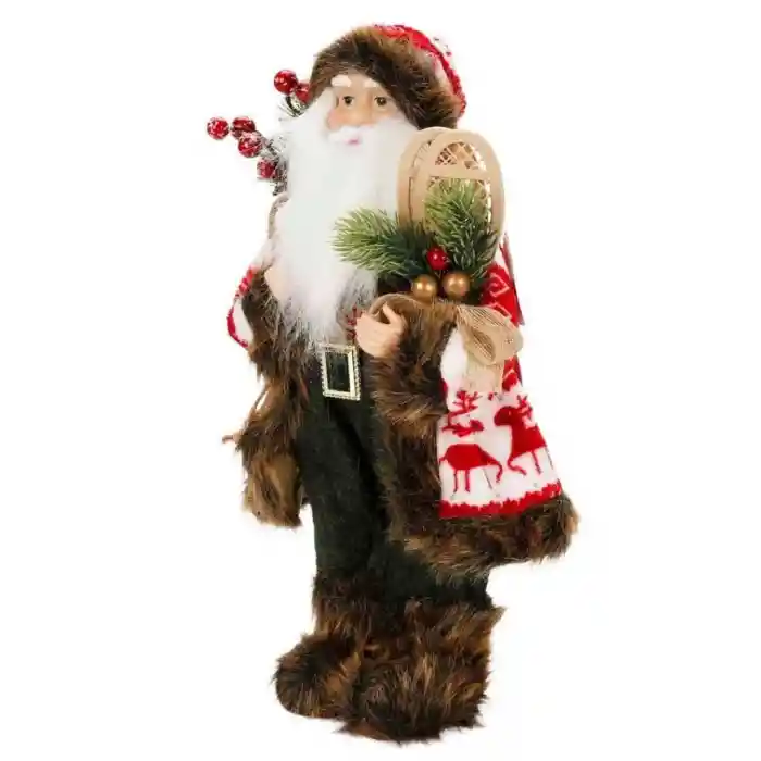 Kürklü  Dekoratif Biblo 41 cm