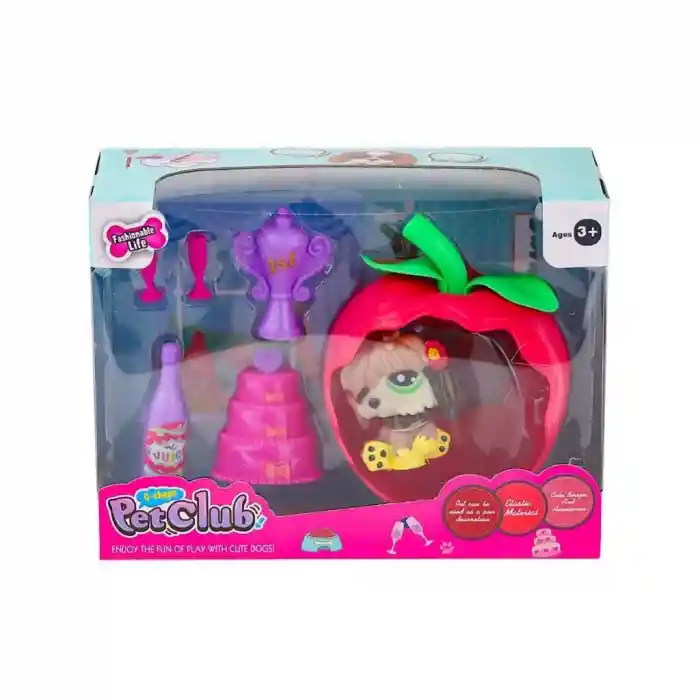KZL-CL2103 1-4  Elmalı Pet Star Oyun Seti -Kızılkaya Oyuncak