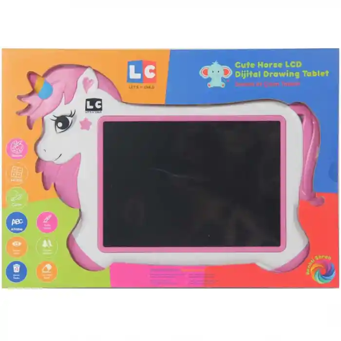 Sevimli At Çizim Tableti 22 cm