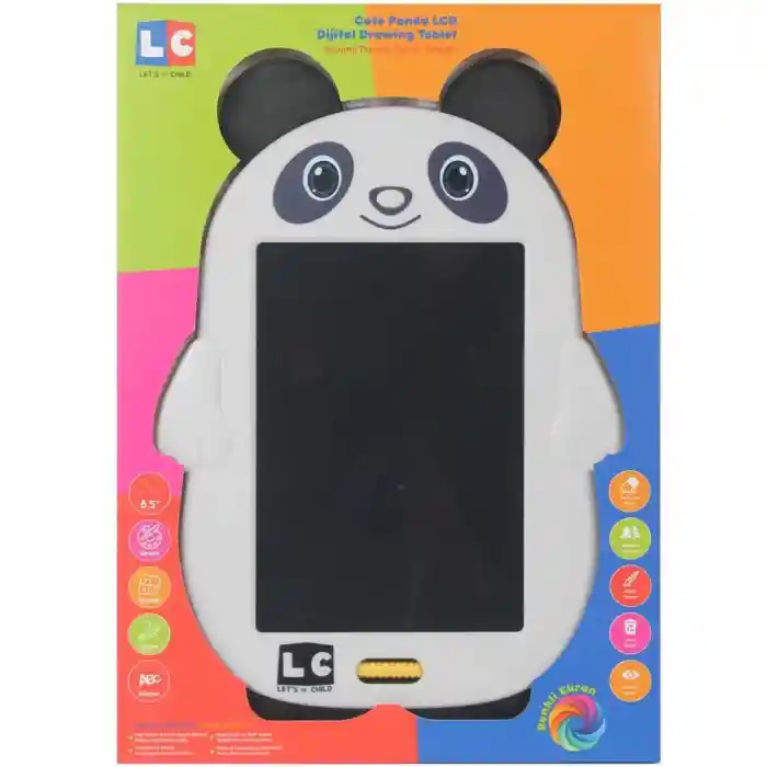 Sevimli Panda Çizim Tableti 22 cm