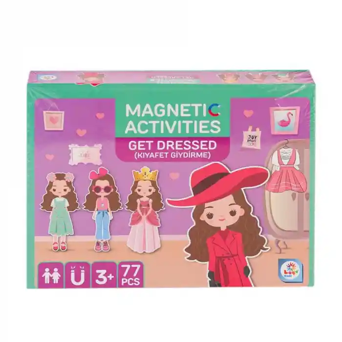 LC7982 Manyetik Aktivite Kız Kıyafet Giydirme