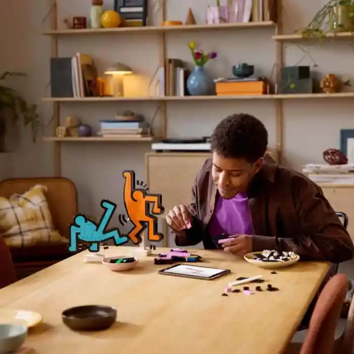 Art Keith Haring – Dans Eden Figürler 31216