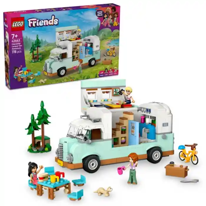 NessiWorld Friends Arkadaşlık Karavan Macerası Rol Yapma Yapım Seti 42663