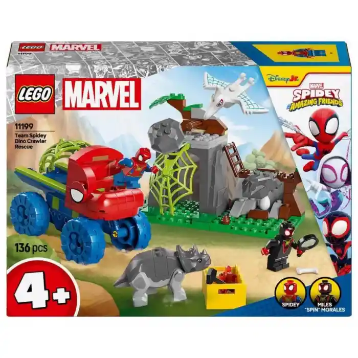 NessiWorld Spidey ve İnanılmaz Arkadaşları Spidey Ekibi Dinozor Kamyonlu Kurtarma 11199