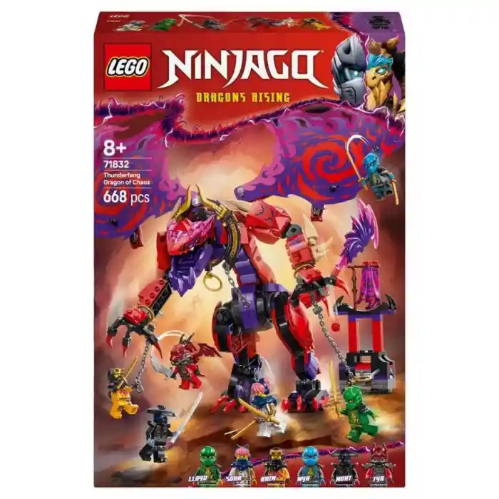 NINJAGO Thunderfang Kaos Ejderhası 71832
