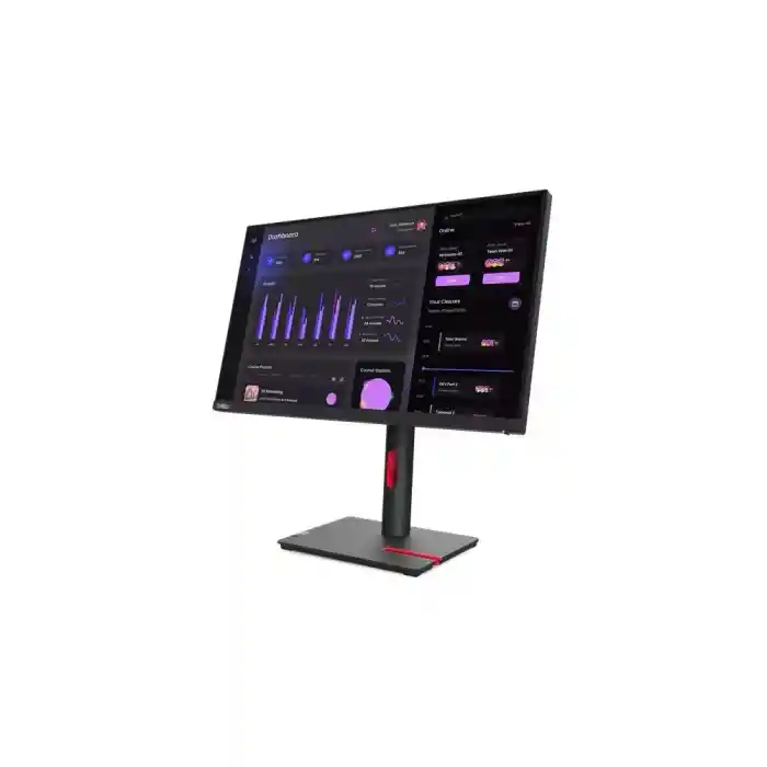 LENOVO 63CFMATXTK 23.8 4MS 1920x1080 VGA/HDMI/DISPLAY VESA PIVOT IPS LED MONITOR