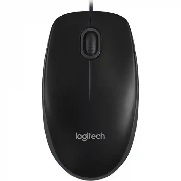LOGITECH 910-003357 KABLOLU SİYAH B100 OPTİK 2X BUTON MOUSE