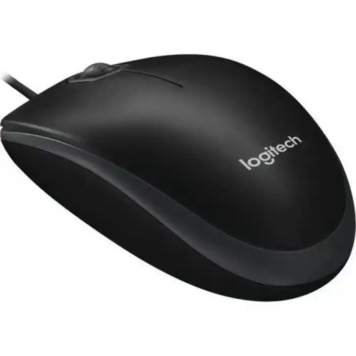 LOGITECH 910-003357 KABLOLU SİYAH B100 OPTİK 2X BUTON MOUSE