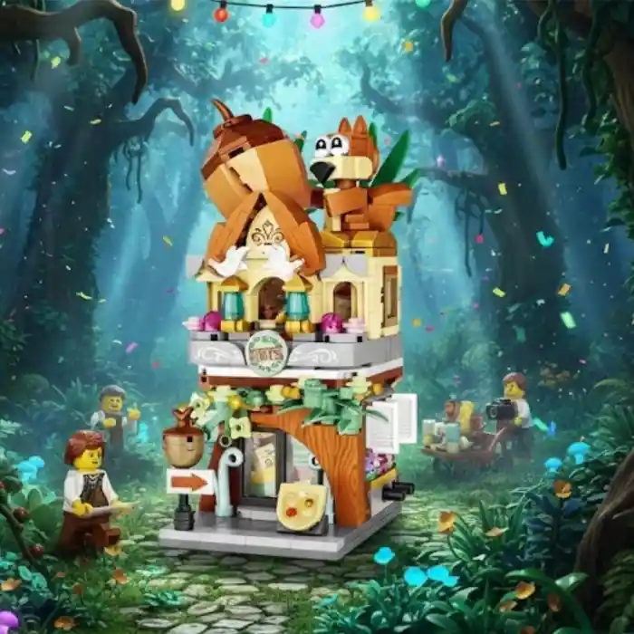 LZ-1641 LOZ FINDIK DÜKKANI 485 PARÇA BLOCK OYUNCAK