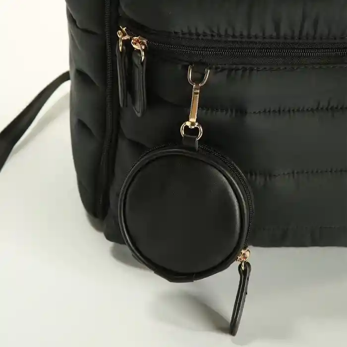 Puff Anne Bebek Bakım Sırt Çantası 7335 Siyah