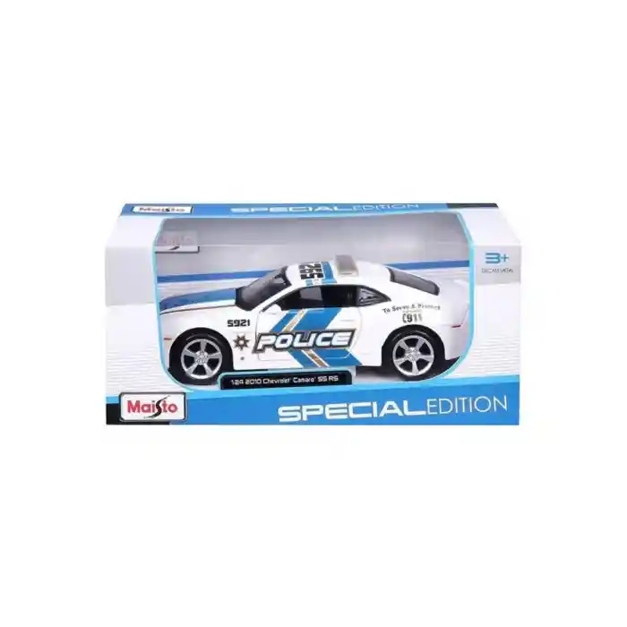 NessiWorld32108 NessiWorld 1:24 2010 Model Chevrolet Camaro SS RS Police Model Araba -Necotoys