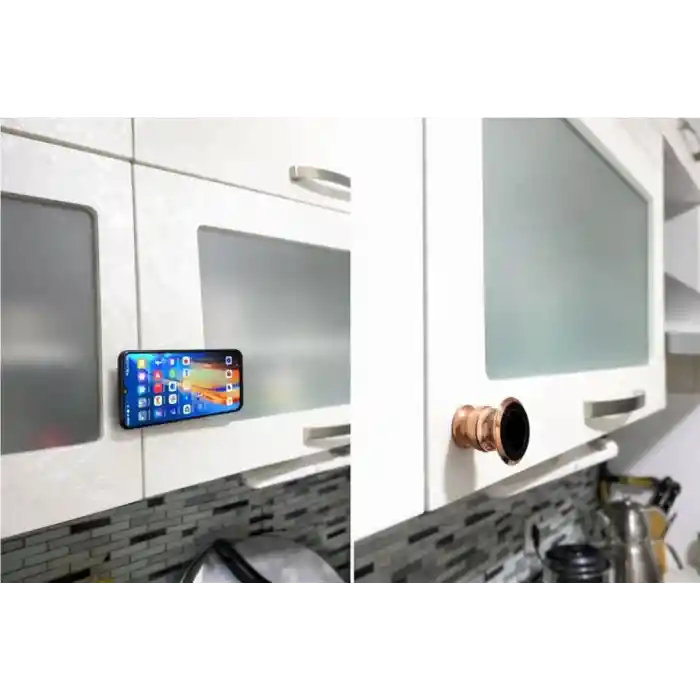 Metal Telefon Tutucu Torpidoya Yapışan Mıknatıslı