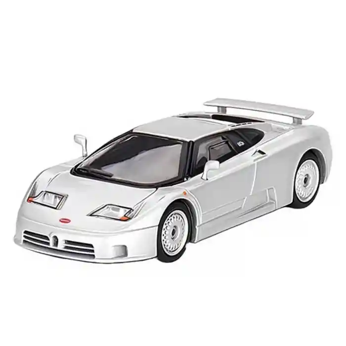 NessiWorld Gt 1:64 Bugatti EB110 GT Grigio Chiaro