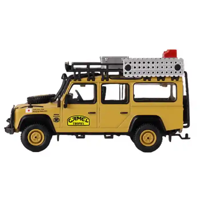 NessiWorld GT 1/64 Land Rover Defender 110 1989 Camel Trophy Amazon Team Japan