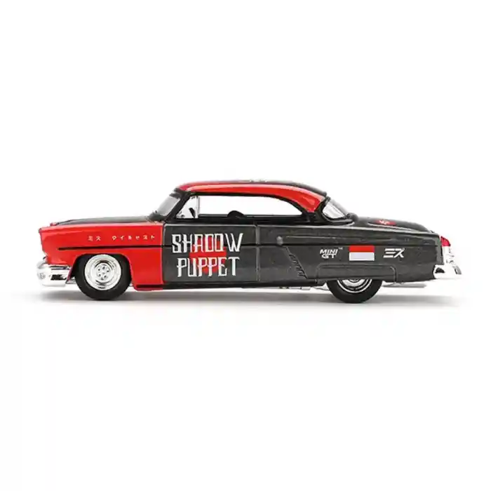 NessiWorld GT 1/64 Lincoln Capri Hot Rod 1954 Shadow Puppet MINI GT x MIZU Diecast