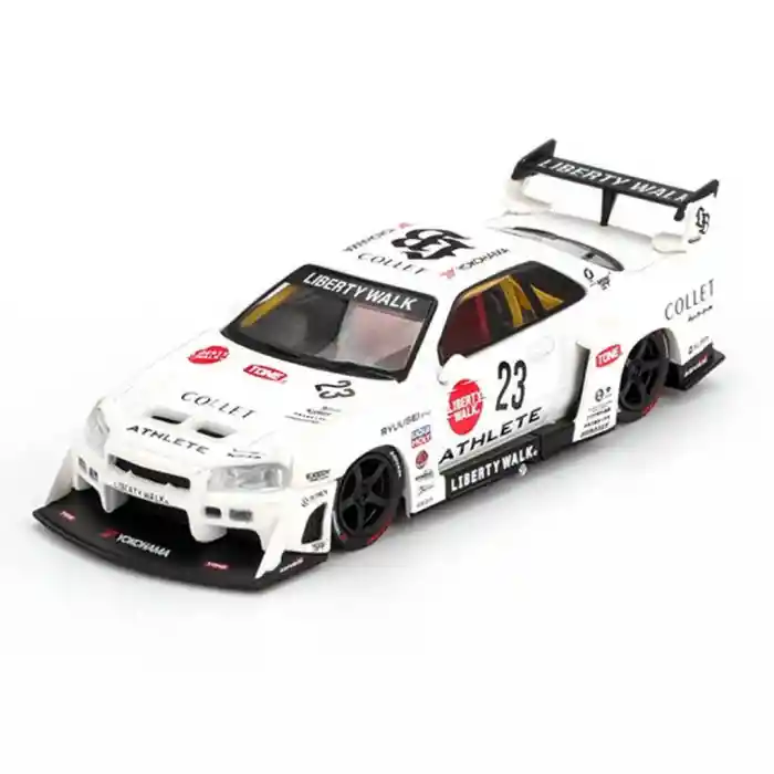 Mini GT 1/64 Nissan LB-ER34 Super Silhouette ATHLETE/COLLET Blister Paket