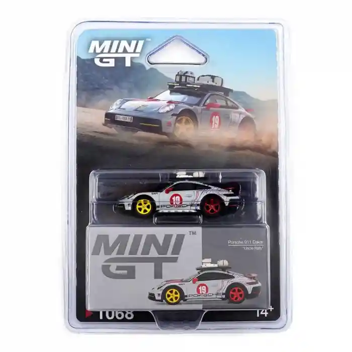 Mini GT 1/64 Porsche 911 Dakar Uncle Rally Blister Paket