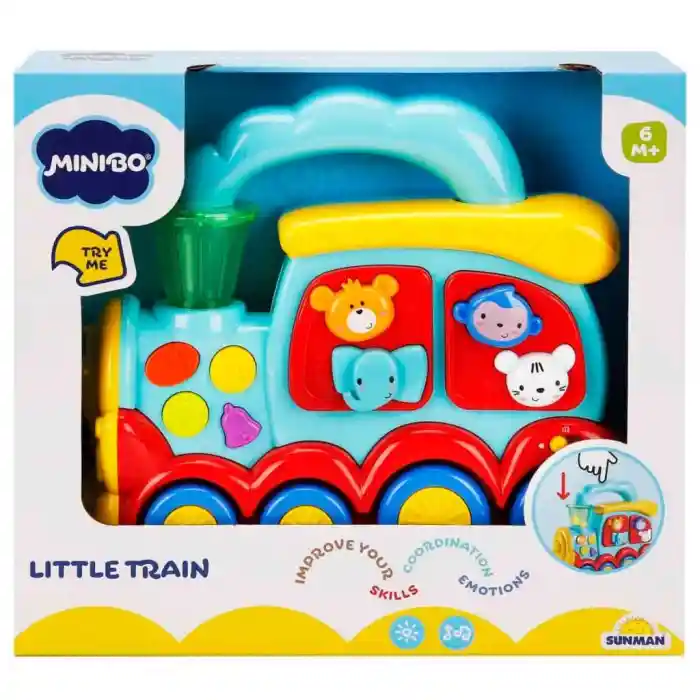 NessiWorld Sesli ve Işıklı Küçük Tren