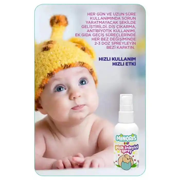 Baby Organik Pişik Önleyici Sprey 100ml