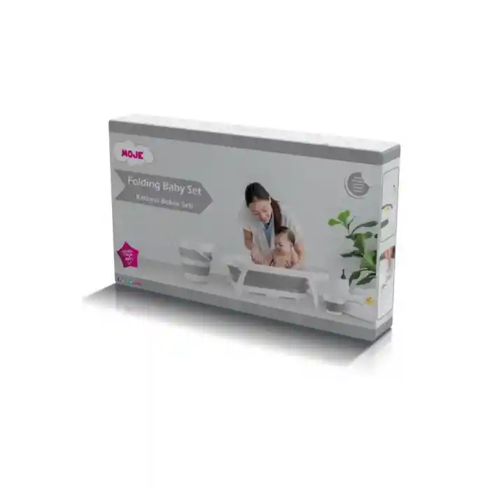 Katlanır Küvet Seti Gri