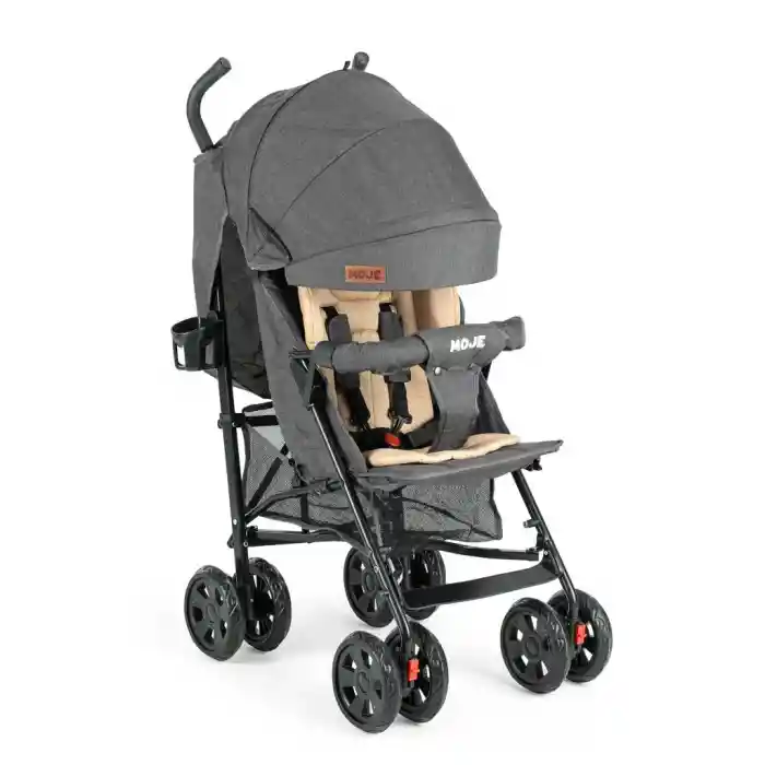 Strong Baston Bebek Arabası Antrasit Siyah