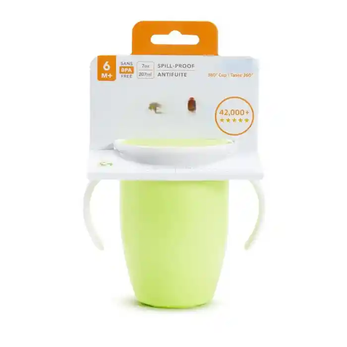 Mucize 360° Alıştırma Bardağı 6 Ay+ 207 ml Yeşil