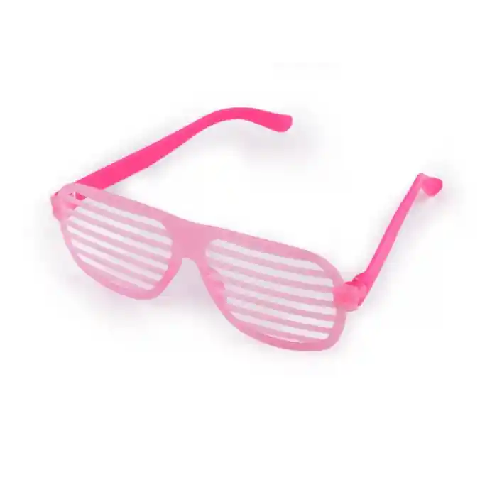 Neon Fosforlu Panjur Gözlük 12 Adet – 80’ler 90’lar Parti Stili