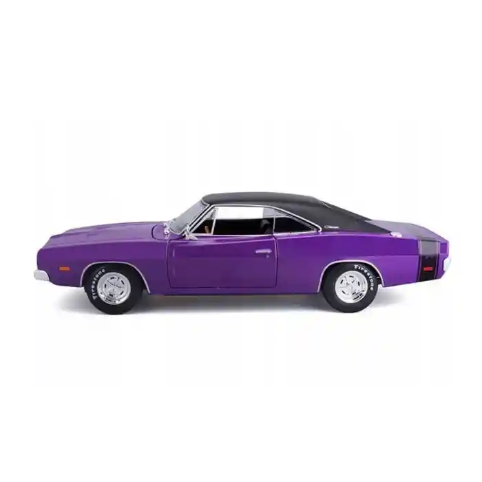 NessiWorld 31387 1969 Dodge Charger RT 1: 18  Model Araba -Necotoys