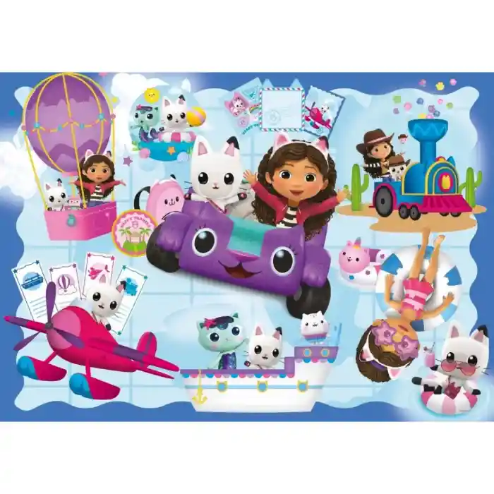 NessiWorld Gabbys Dollhouse Puzzle 100 Parça