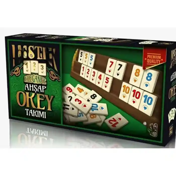 Okey Takımı Ahşap