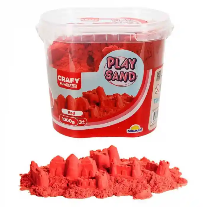 Oyun Kumu Kırmızı 1000 g