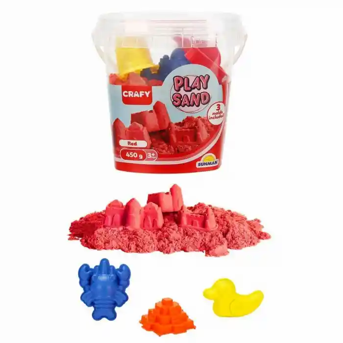 Oyun Kumu Seti Kırmızı 450 g
