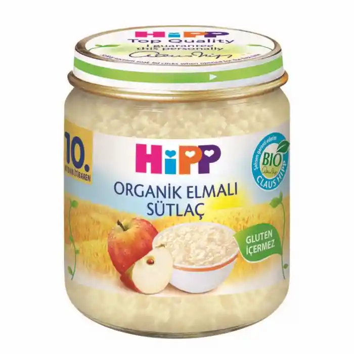 Organik Elmalı Sütlaç 200 Gr