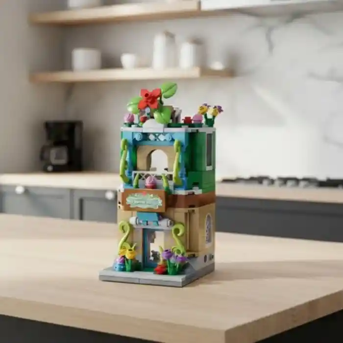 P657037 ÇİÇEK DÜKKANI 280 PARÇA BLOCK OYUNCAK
