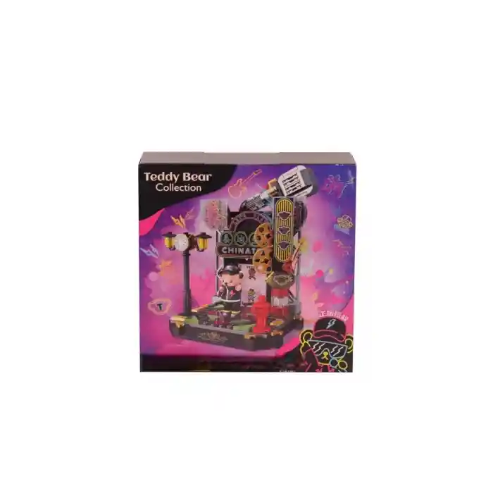 P881008 MÜZİK YILDIZI TEDDY 200 PARÇA BLOCK OYUNCAK