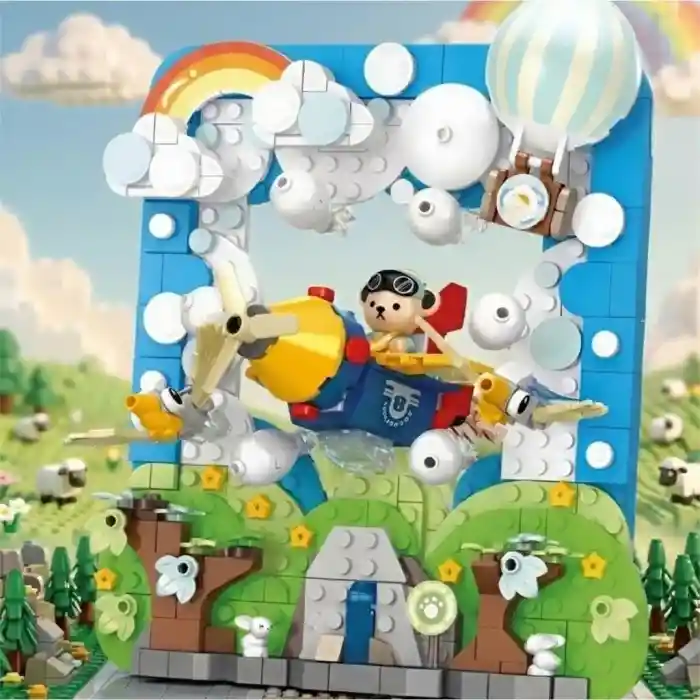 P881504 KAPTAN TEDDY 425 PARÇA BLOCK OYUNCAK