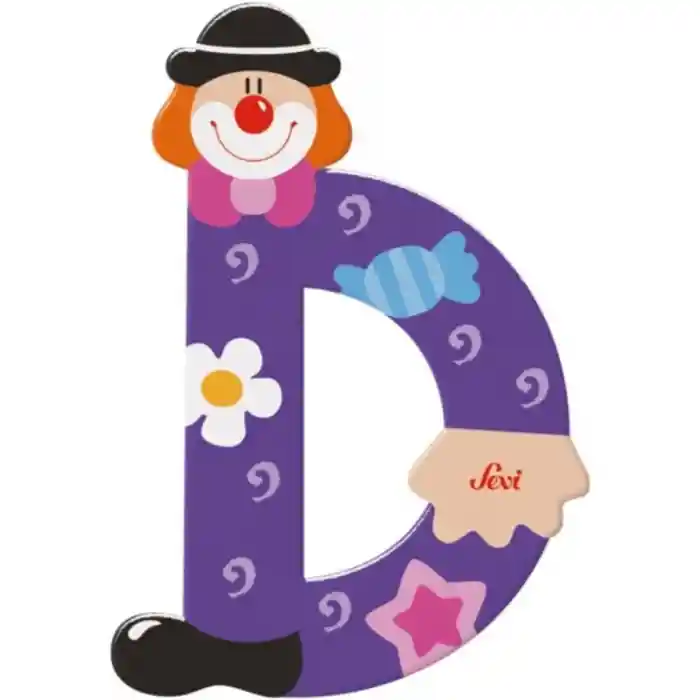 Palyanço Ahşap Harf D