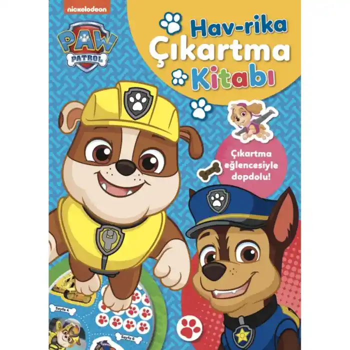 Paw Patrol Çıkartma Kitabı 38109BT